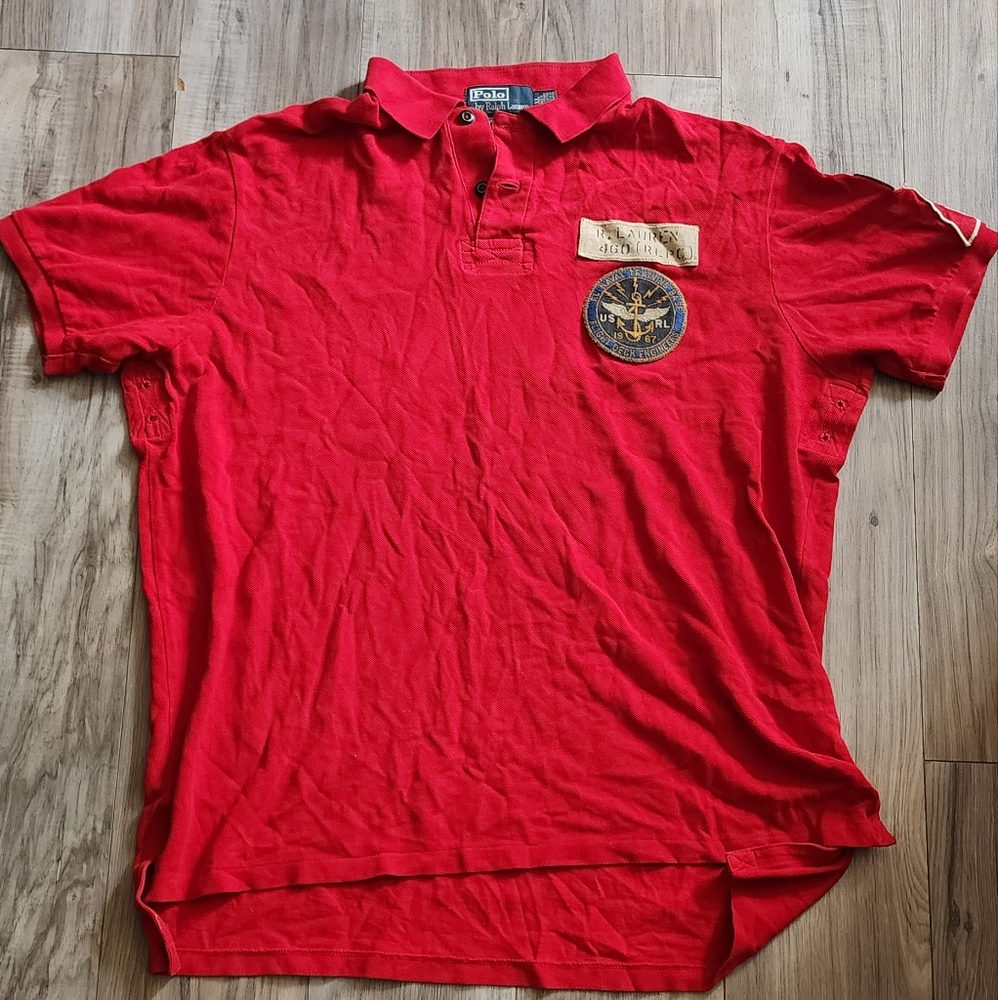 POLO By Ralph Lauren Polo Shirt Xl custom fit. (Fits like a large)